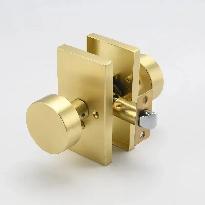 Privacy Zinc Alloy Door Lock Golden Door Handle Bathroom Silent Door Lock Home Safety Lock Universal Split Locks Doors Hardware
Privacy Zinc Alloy Door Lock Golden Door Handle Bathroom Silent Door Lock Home Safety Lock Universal Split Locks Doors Hardware
