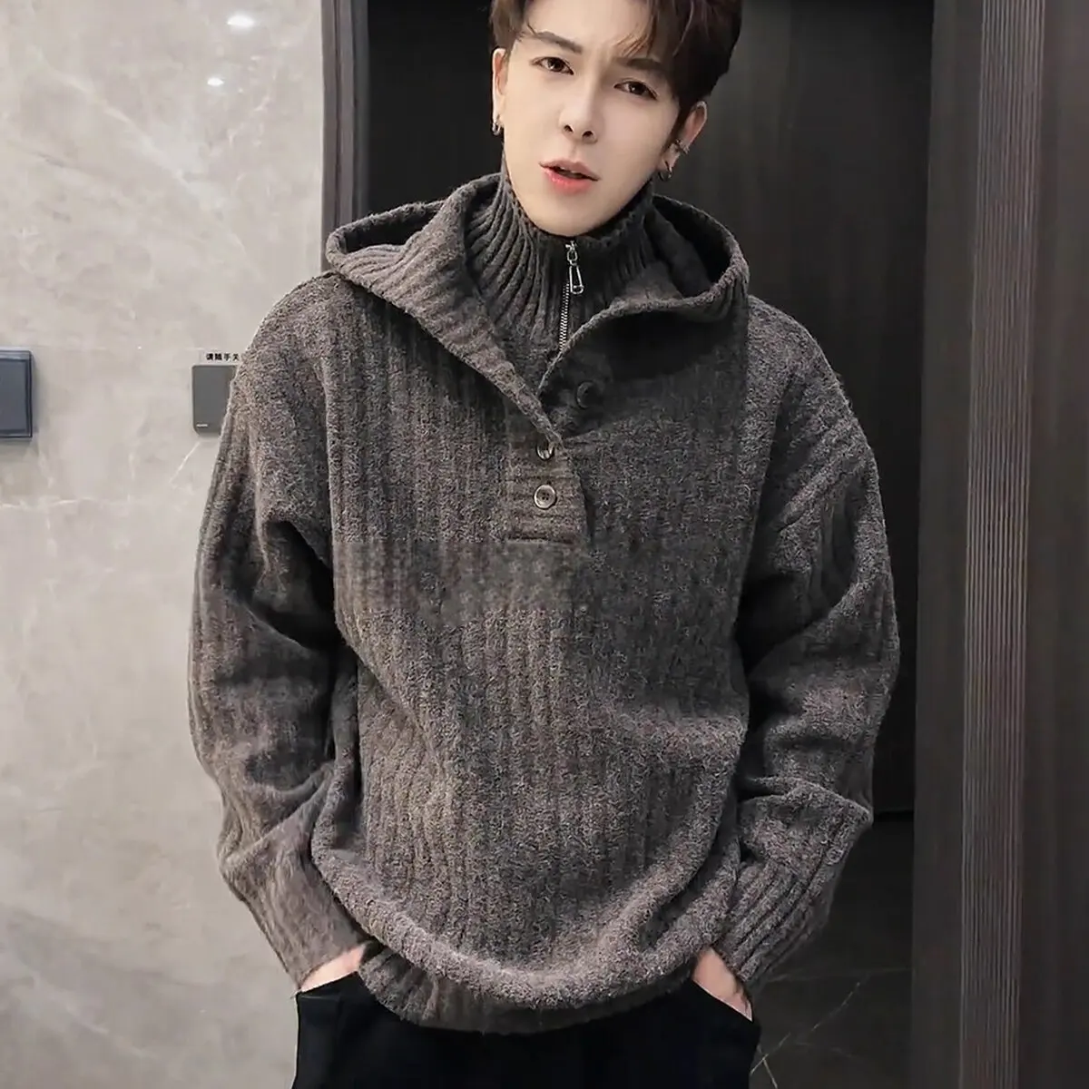 Fur Collar Pullovers Rock Mens Angora Wool Soft Pleasure Fluffy Warm Premium Winter Protection Climate Cold Nordic Texture Cable
Fur Collar Pullovers Rock Mens Angora Wool Soft Pleasure Fluffy Warm Premium Winter Protection Climate Cold Nordic Texture Cable