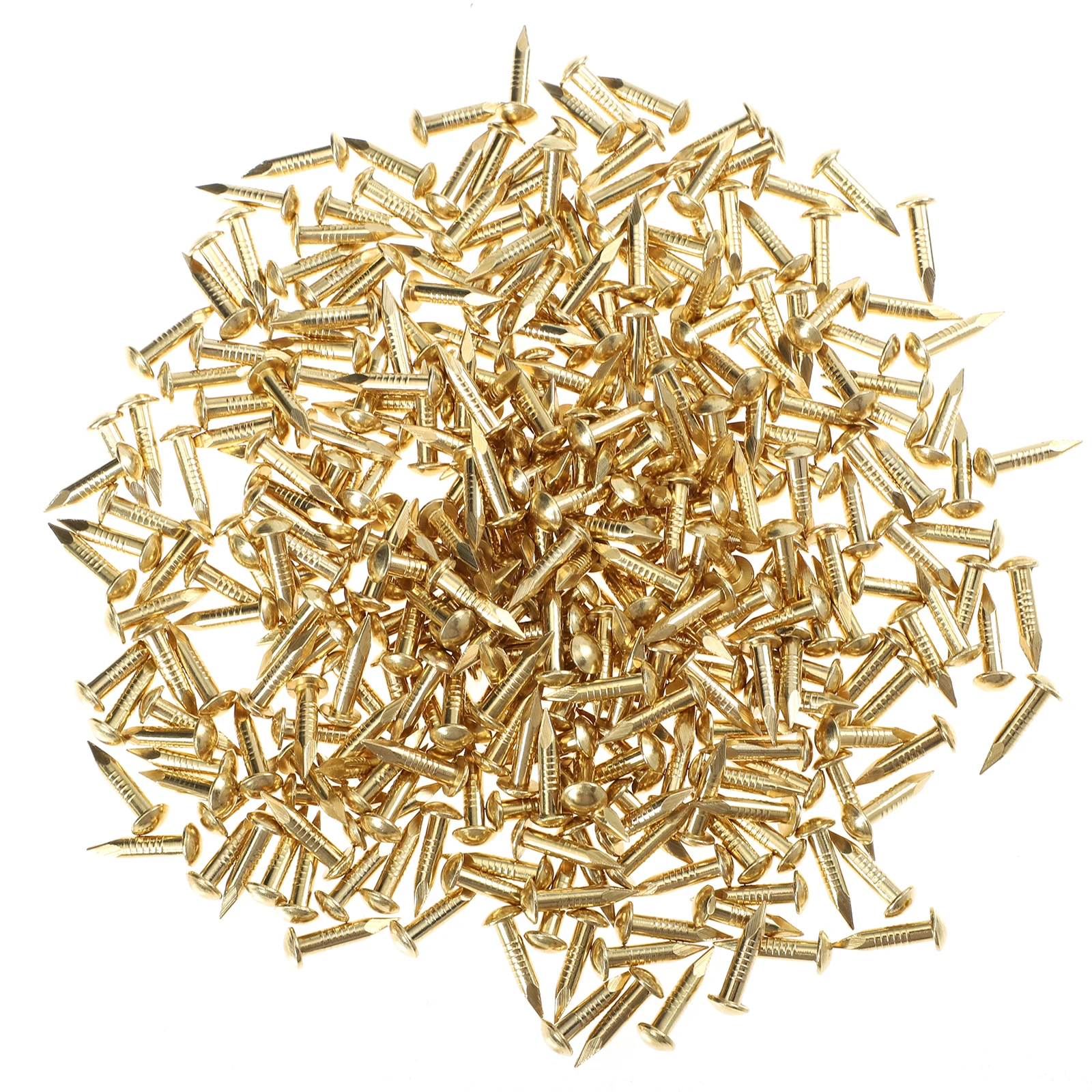 285 Pcs Round Head Copper Nail Pure Screw Rivets Decorative Furniture Brass Hardware Fixing Anti Corrosion Woodworking
285 Pcs Round Head Copper Nail Pure Screw Rivets Decorative Furniture Brass Hardware Fixing Anti Corrosion Woodworking