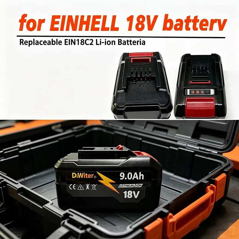 Power X-change PX-BAT4 4511396 4511437 Power Tools battery 18V 6.0 Ah Li-ion Replacement Battery 4511395 for EINhell
Power X-change PX-BAT4 4511396 4511437 Power Tools battery 18V 6.0 Ah Li-ion Replacement Battery 4511395 for EINhell