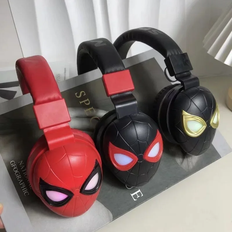 Disney Marvel Bluetooth Headphones Spider Man Gaming Earphone Bluetooth LED Light Foldable Headsets Gamer Anime Cartoon NM-27
Disney Marvel Bluetooth Headphones Spider Man Gaming Earphone Bluetooth LED Light Foldable Headsets Gamer Anime Cartoon NM-27