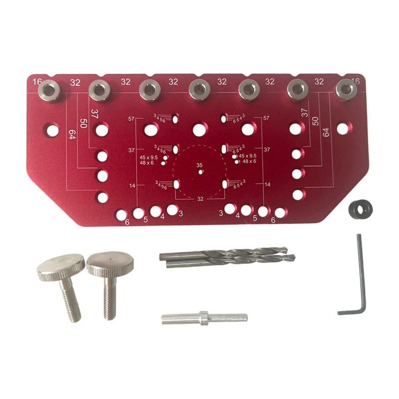 AB47-Shelf Pin Jig And Hinge Jig Two-In-One Self-Contained Clamping Aluminum Alloy Shelf Pin Drilling Jig For Furniture
AB47-Shelf Pin Jig And Hinge Jig Two-In-One Self-Contained Clamping Aluminum Alloy Shelf Pin Drilling Jig For Furniture