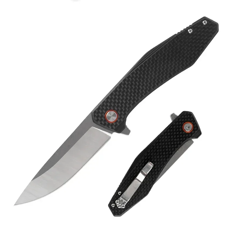 HWZBBEN J130 Carbon Fiber Folding Pocket Knife High Quality D2 Steel Edc Outdoor Camping Self Defense Survival Knife Hand Tool
HWZBBEN J130 Carbon Fiber Folding Pocket Knife High Quality D2 Steel Edc Outdoor Camping Self Defense Survival Knife Hand Tool