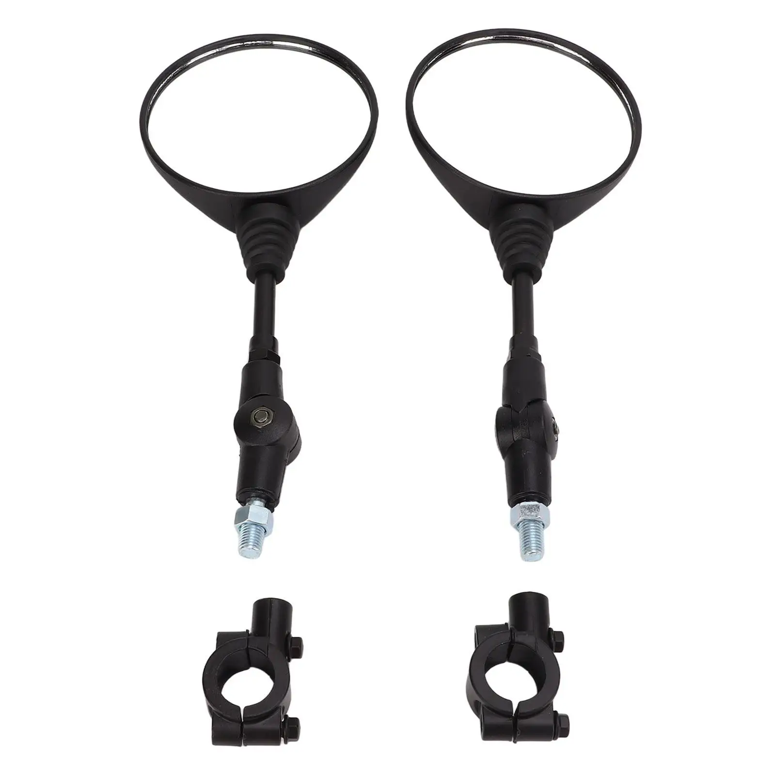 Motorcycle Wing Mirror Large Viewing Area Reflectors ABS Shell Clear Round Handlebar Side Mirror for atvs Bikes Scooters
Motorcycle Wing Mirror Large Viewing Area Reflectors ABS Shell Clear Round Handlebar Side Mirror for atvs Bikes Scooters