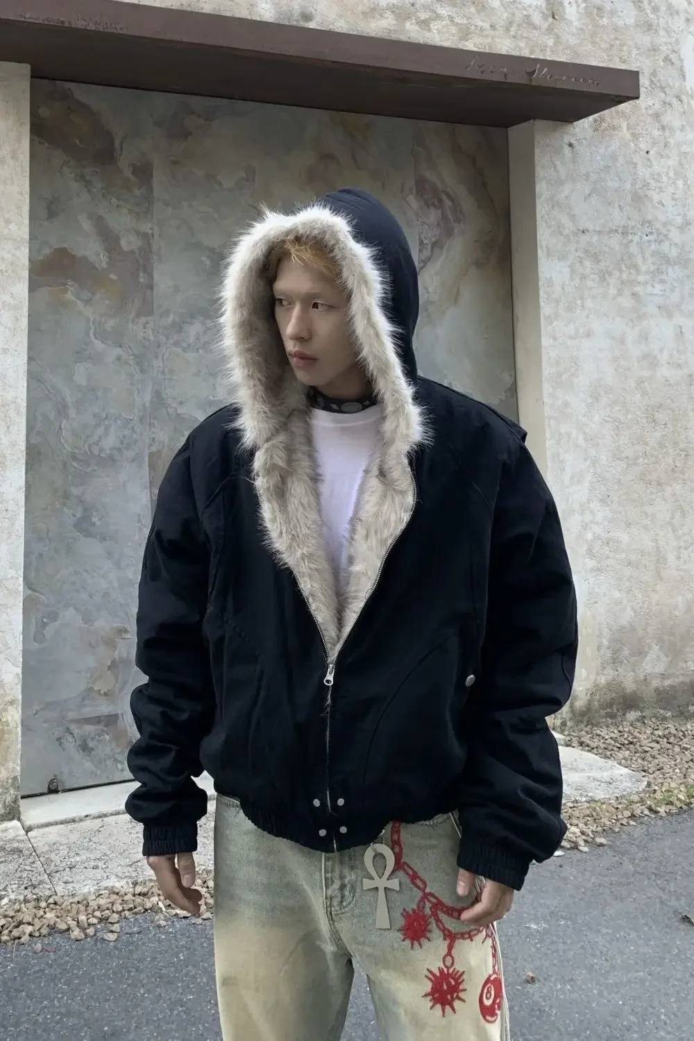 Зимняя толстая хлопковая куртка с шерстяным воротником и капюшоном в стиле ретро, плюшевый топ, мужская уличная американская хип-хоп готическая куртка в стиле Харадзюку, пальто оверсайз
Зимняя толстая хлопковая куртка с шерстяным воротником и капюшоном в стиле ретро, плюшевый топ, мужская уличная американская хип-хоп готическая куртка в стиле Харадзюку, пальто оверсайз