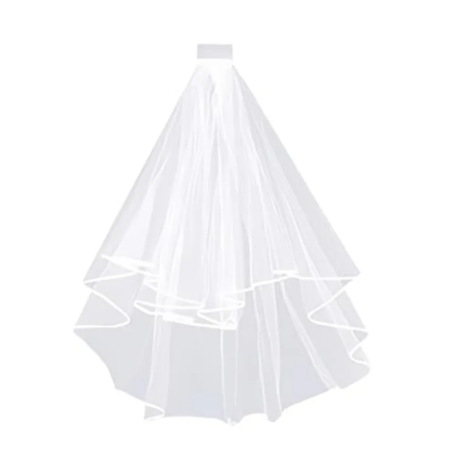 Bridal Veil Short Wedding Veil with Comb, White Veils for Bride, Elegant Bridal Veils Headwear for Wedding Bridal Shower Engage
Bridal Veil Short Wedding Veil with Comb, White Veils for Bride, Elegant Bridal Veils Headwear for Wedding Bridal Shower Engage