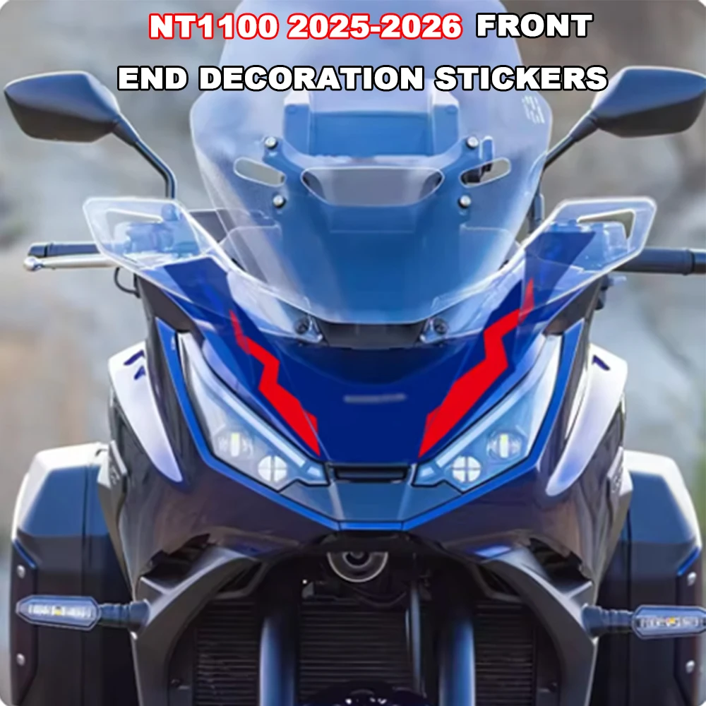 For Honda NT1100 2025-2026 Motorcycle Front end Stickers Racing Style Decals Weatherproof Durable Make Your Motorcycle Stand Out
For Honda NT1100 2025-2026 Motorcycle Front end Stickers Racing Style Decals Weatherproof Durable Make Your Motorcycle Stand Out