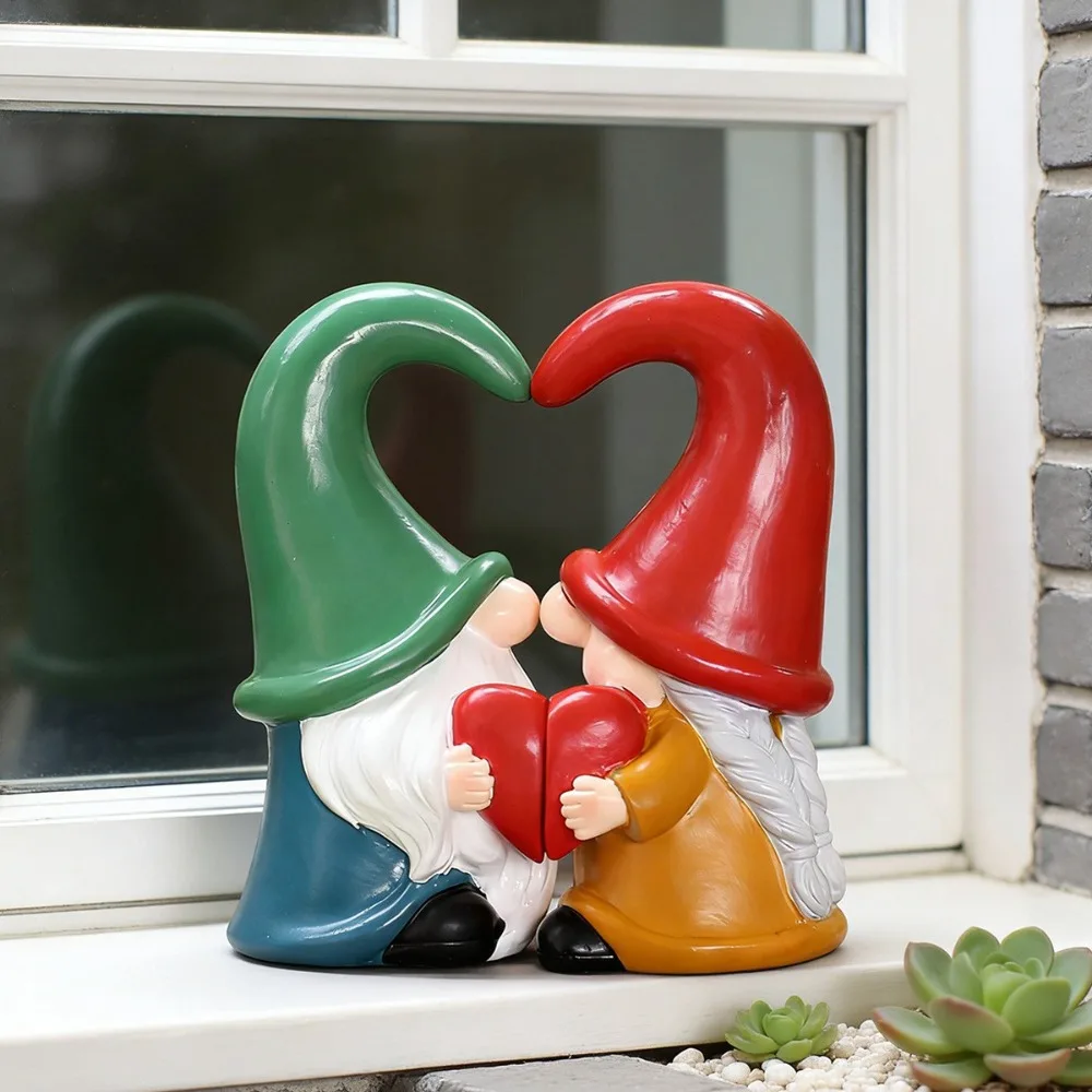 Love Dwarves Heart-Shaped Romantic Love Statues Detachable Ideal for Valentine'S Day Wedding Anniversary Home Decor
Love Dwarves Heart-Shaped Romantic Love Statues Detachable Ideal for Valentine'S Day Wedding Anniversary Home Decor