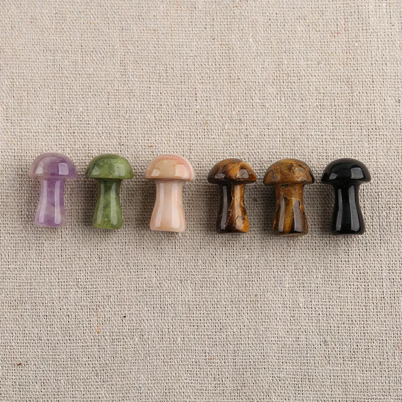 B&F Mushroom Ornament Pendant , Handmade Natural stones beads, Polished Stones for jewelry Making Supplies
B&F Mushroom Ornament Pendant , Handmade Natural stones beads, Polished Stones for jewelry Making Supplies