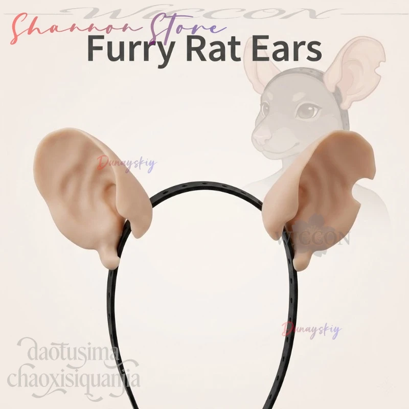 New Anime Handmade Kawaii Rat Furry Ears Headband Night Party Simulated Cute Wolf Dog Ears Cosplay Props Cute Headwear Roleplay
New Anime Handmade Kawaii Rat Furry Ears Headband Night Party Simulated Cute Wolf Dog Ears Cosplay Props Cute Headwear Roleplay