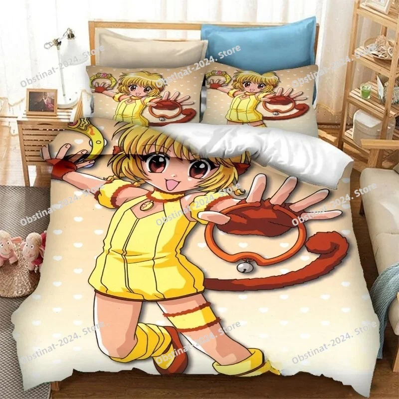 3D Anime Tokyo Mew Mew Print Bedding Set Printed Bed Set Duvet Cover Sheet Pillowcase Bed Soft Quilt Cover Full Queen King Size
3D Anime Tokyo Mew Mew Print Bedding Set Printed Bed Set Duvet Cover Sheet Pillowcase Bed Soft Quilt Cover Full Queen King Size