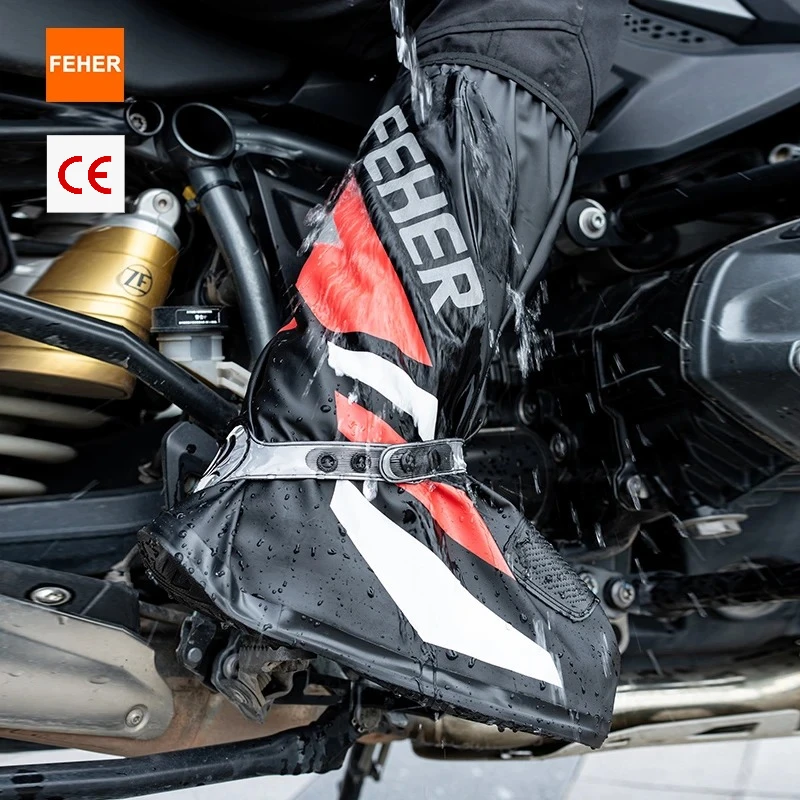 Thickened PVC FEHER Shoe Cover JK-322 Waterproof Tear-resistant Anti-slip Practical Protective Cover for Motorcycle Riding Boots
Thickened PVC FEHER Shoe Cover JK-322 Waterproof Tear-resistant Anti-slip Practical Protective Cover for Motorcycle Riding Boots
