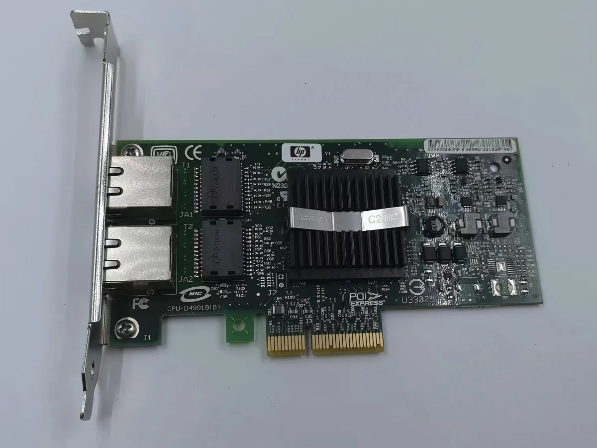 Original 9402 pt 9402PT Network card adapter lan Server Adapter 10/100/1000Mbps for INTEL HP PCI-E X4 82571 NC360T Dual Port
Original 9402 pt 9402PT Network card adapter lan Server Adapter 10/100/1000Mbps for INTEL HP PCI-E X4 82571 NC360T Dual Port