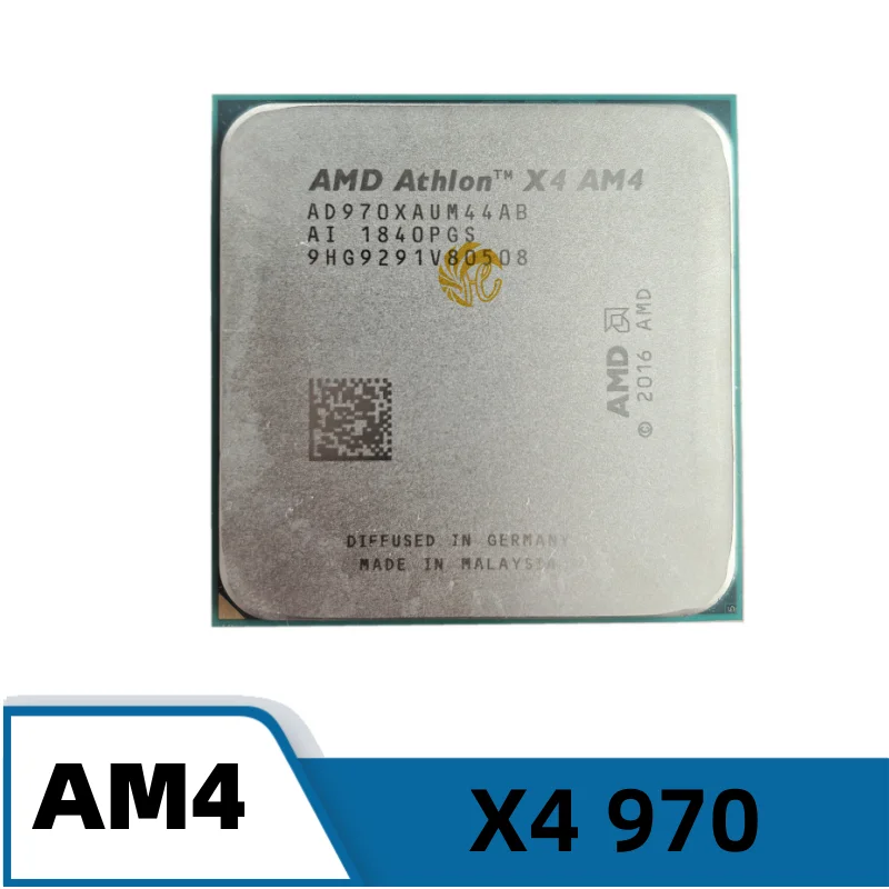 Четырехъядерный процессор Athlon X4 970 3,8 ГГц, четырехпоточный L2 = 2 м, 65 Вт, AD970XAUM44AB, разъем AM4
Четырехъядерный процессор Athlon X4 970 3,8 ГГц, четырехпоточный L2 = 2 м, 65 Вт, AD970XAUM44AB, разъем AM4