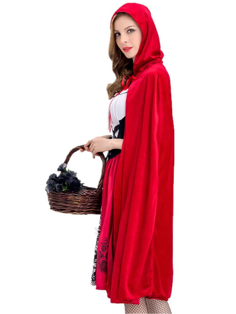 Halloween Little Red Riding Hood Christmas Cosplay Costume Women's Ethnic Stage Wear Chinese Manufacturer No Brand Registered
Halloween Little Red Riding Hood Christmas Cosplay Costume Women's Ethnic Stage Wear Chinese Manufacturer No Brand Registered
