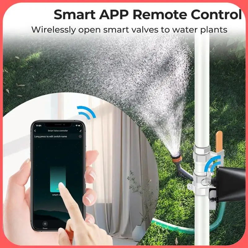 A76I-Wifi Robot Waterproof Valve Tuya Smart Remote Control APP Remote Control Water Pipe Gas Wireless Valve Switch US Plug
A76I-Wifi Robot Waterproof Valve Tuya Smart Remote Control APP Remote Control Water Pipe Gas Wireless Valve Switch US Plug