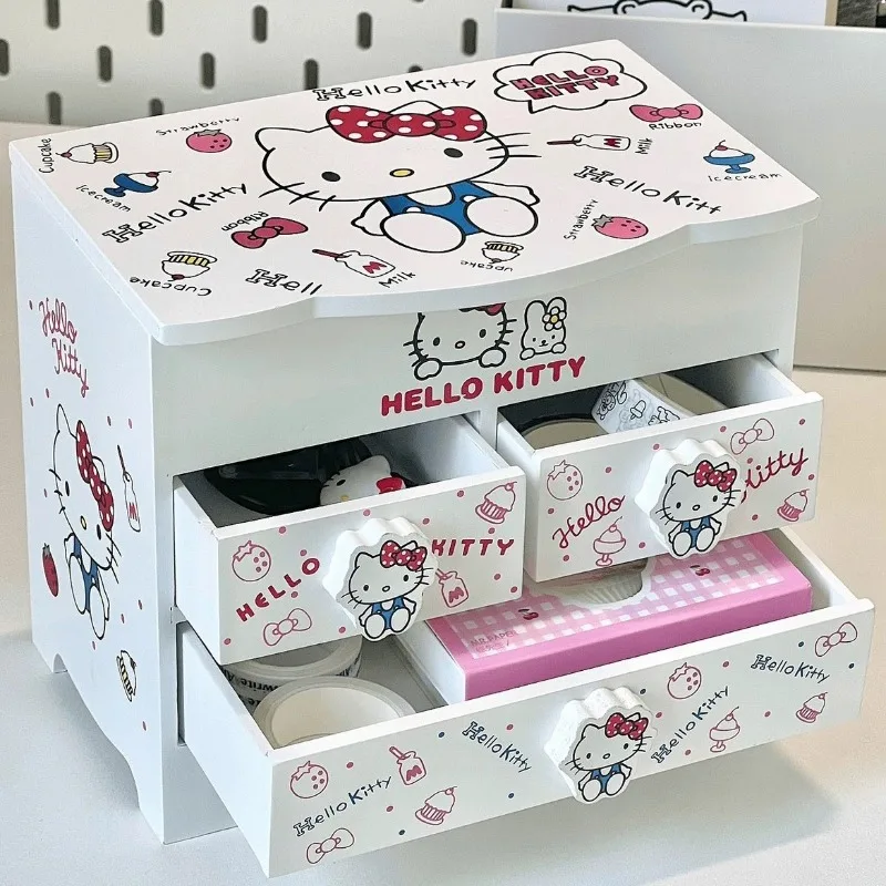 Sanrio Kawaii Hello Kitty Storage Box Anime Cartoon Fashion Exquisite Girls Gift Dormitory Storage Desk Jewelry Box with Mirror
Sanrio Kawaii Hello Kitty Storage Box Anime Cartoon Fashion Exquisite Girls Gift Dormitory Storage Desk Jewelry Box with Mirror