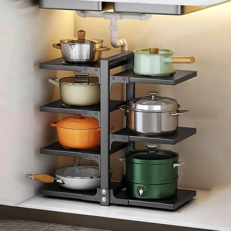 Кухонный держатель под раковиной, многослойная сковорода из нержавеющей стали, рисоварка, стеллаж для хранения, бутылка для приправ, органайзер для посуды
Кухонный держатель под раковиной, многослойная сковорода из нержавеющей стали, рисоварка, стеллаж для хранения, бутылка для приправ, органайзер для посуды