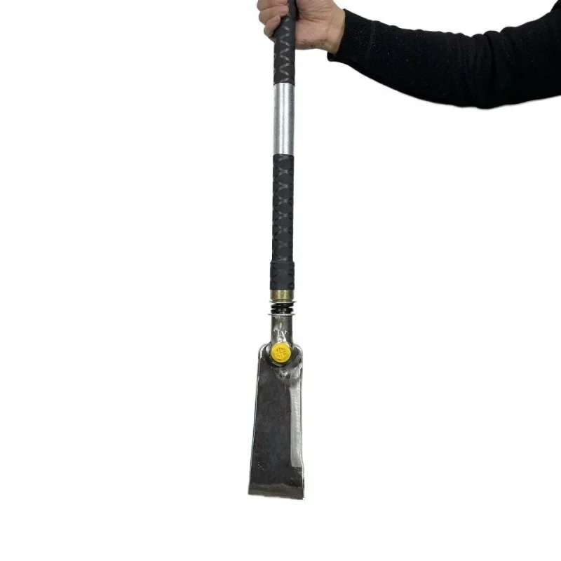 Outdoor hoe Multifunctional agricultural tools Hand forging Old-fashioned thickened multifunctional hoe Removable shovel hoe
Outdoor hoe Multifunctional agricultural tools Hand forging Old-fashioned thickened multifunctional hoe Removable shovel hoe