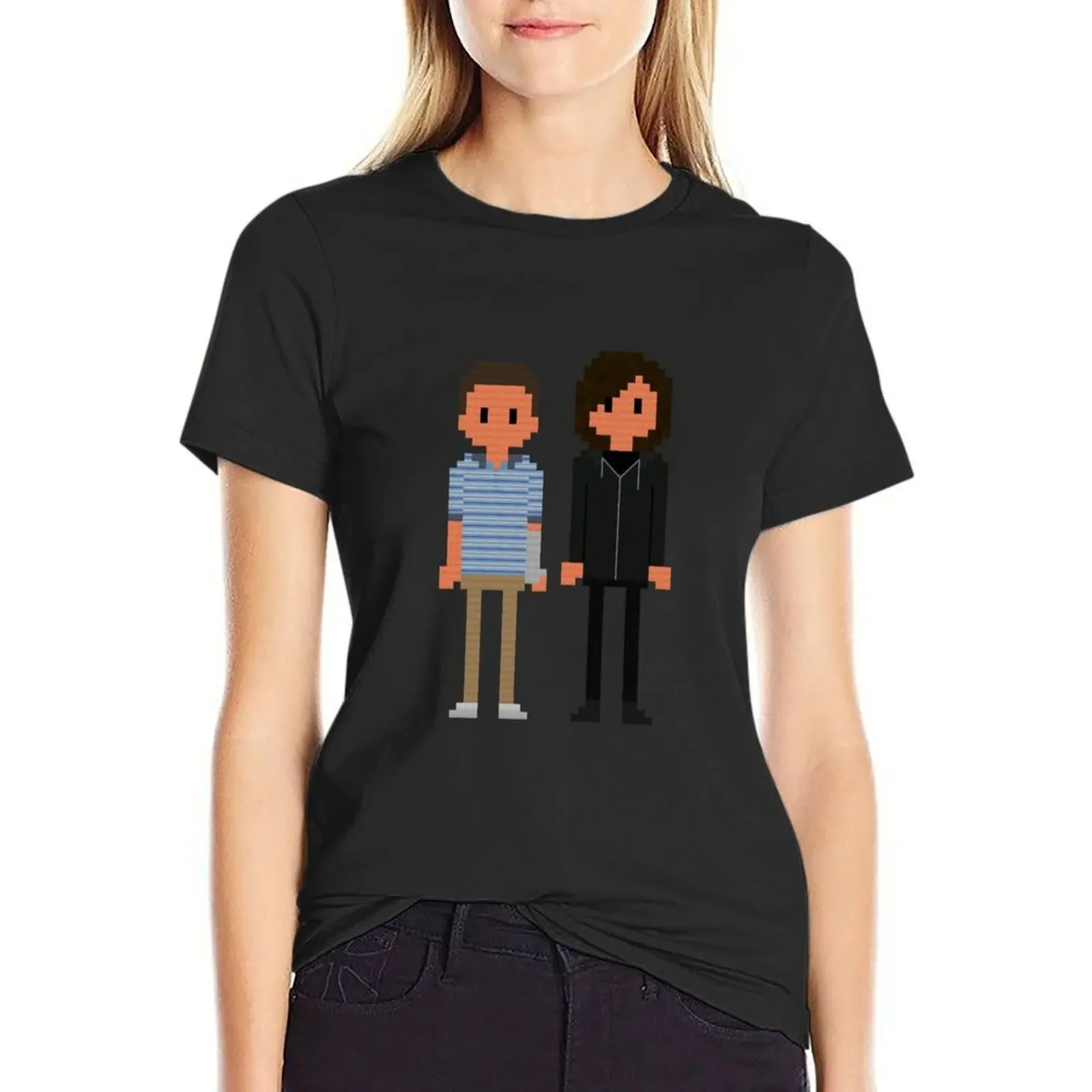 Evan and Connor T-Shirt shirts graphic tees new edition female lady clothes Women tops
Evan and Connor T-Shirt shirts graphic tees new edition female lady clothes Women tops