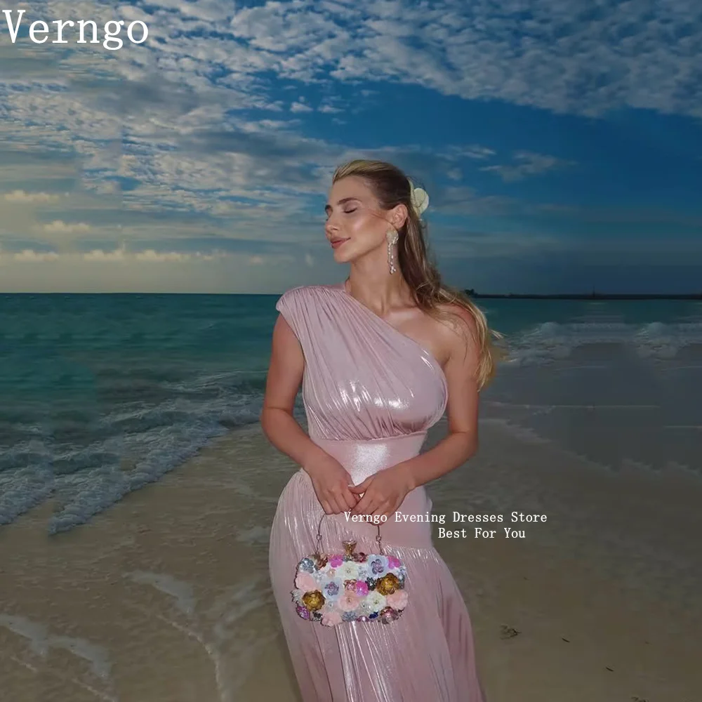 Verngo Pink Mermaid Evening Dress One Shoulder Prom Gowns Maxi Pleated Corset Prom Dresses Beach 2026 Customized
Verngo Pink Mermaid Evening Dress One Shoulder Prom Gowns Maxi Pleated Corset Prom Dresses Beach 2026 Customized