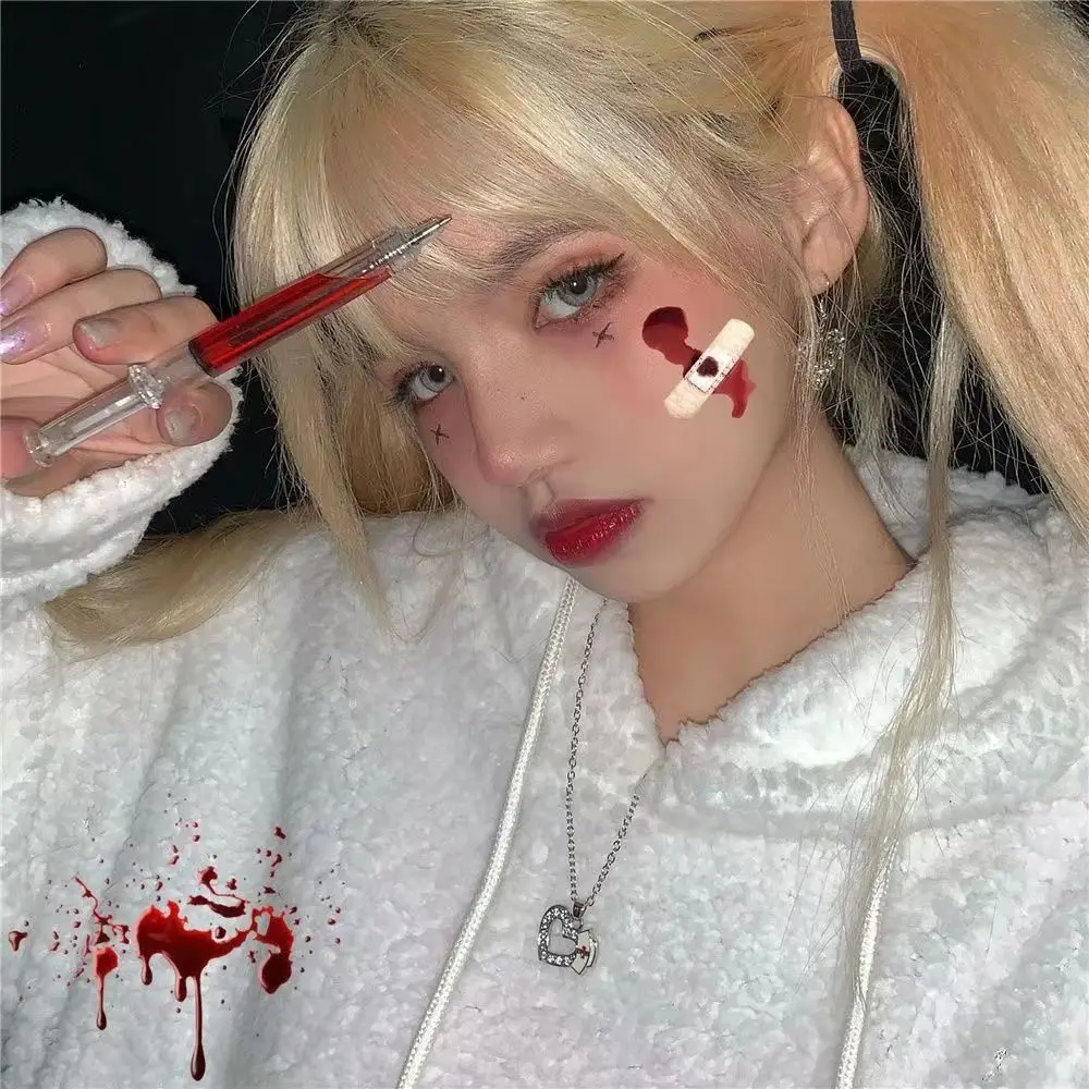 Jirai kei bloody syringe pen violent loli halloween photo props Y2K millennial babes cos blood pen syringe
Jirai kei bloody syringe pen violent loli halloween photo props Y2K millennial babes cos blood pen syringe