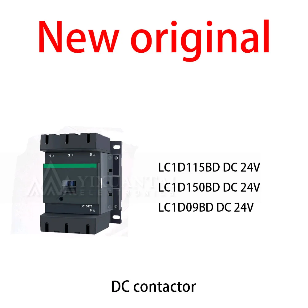 1Pcs/Lot New original LC1D115BD DC 24V LC1D150BD DC 24V LC1D09BD DC 24V DC contactor
1Pcs/Lot New original LC1D115BD DC 24V LC1D150BD DC 24V LC1D09BD DC 24V DC contactor