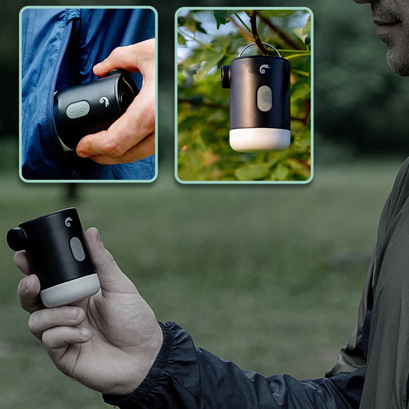 4-in-1 Portable Air Pump Camping Equipment Compressor Inflator With Camping Light+Power Bank+Vacuum storage for Outdoor
4-in-1 Portable Air Pump Camping Equipment Compressor Inflator With Camping Light+Power Bank+Vacuum storage for Outdoor