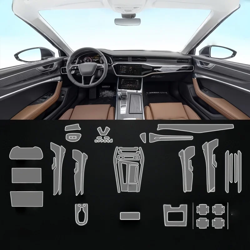 Car Central Control Navigation Panel Protective Film A4L A5L A3 A4 A5 A6 A7 Q3 Q4 Q5 2019-2026 Accessories For Audi A6L
Car Central Control Navigation Panel Protective Film A4L A5L A3 A4 A5 A6 A7 Q3 Q4 Q5 2019-2026 Accessories For Audi A6L