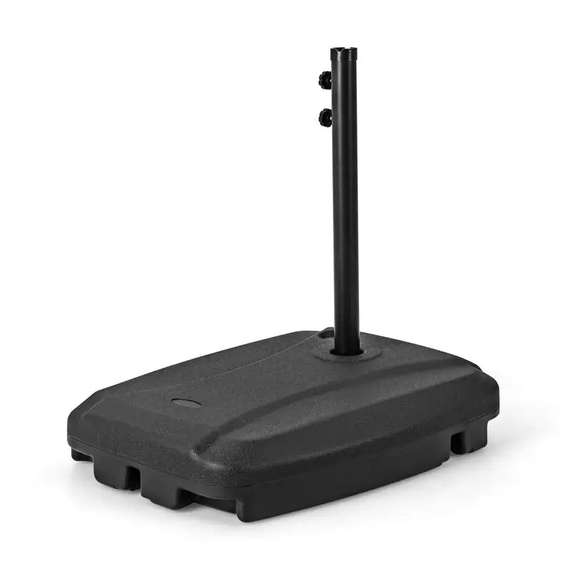 Fillable Universal Offset Umbrella Base with Cross Base and Wheels-Black
Fillable Universal Offset Umbrella Base with Cross Base and Wheels-Black