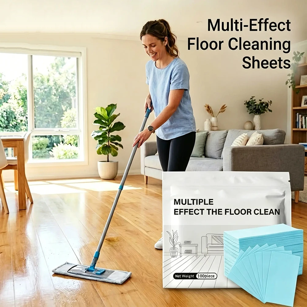 100pcs Floor Cleaner Concentrate Sheets Multi Effect Floor Cleaning Fresh-Smell Soluble Paper for Mopping Wood Tile Cleaner
100pcs Floor Cleaner Concentrate Sheets Multi Effect Floor Cleaning Fresh-Smell Soluble Paper for Mopping Wood Tile Cleaner