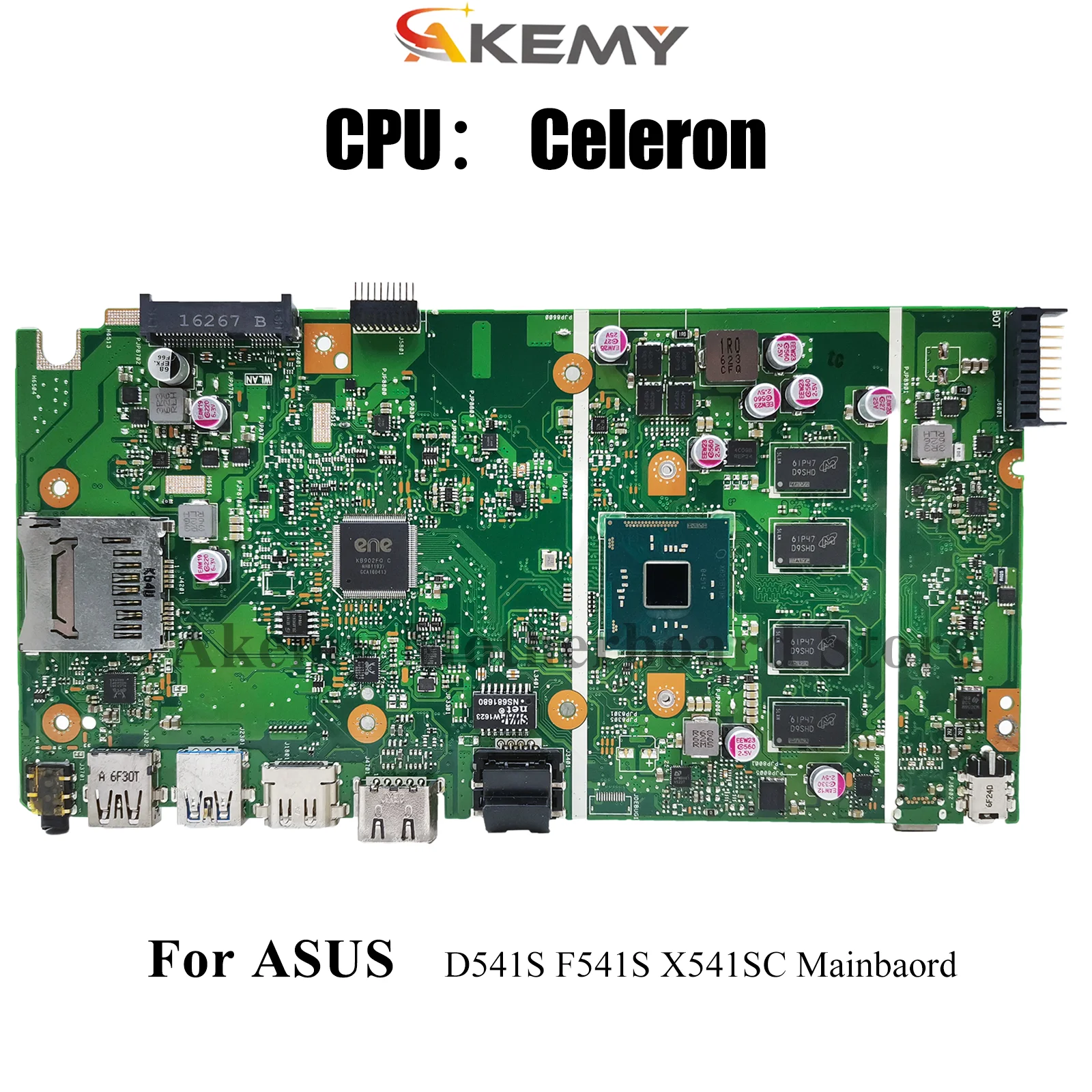 X541SA Материнская плата для ноутбука ASUS VivoBook R541S A541S F541S X541SC D541S X541SA X541S Материнская плата для ноутбука с процессором Celeron stk
X541SA Материнская плата для ноутбука ASUS VivoBook R541S A541S F541S X541SC D541S X541SA X541S Материнская плата для ноутбука с процессором Celeron stk