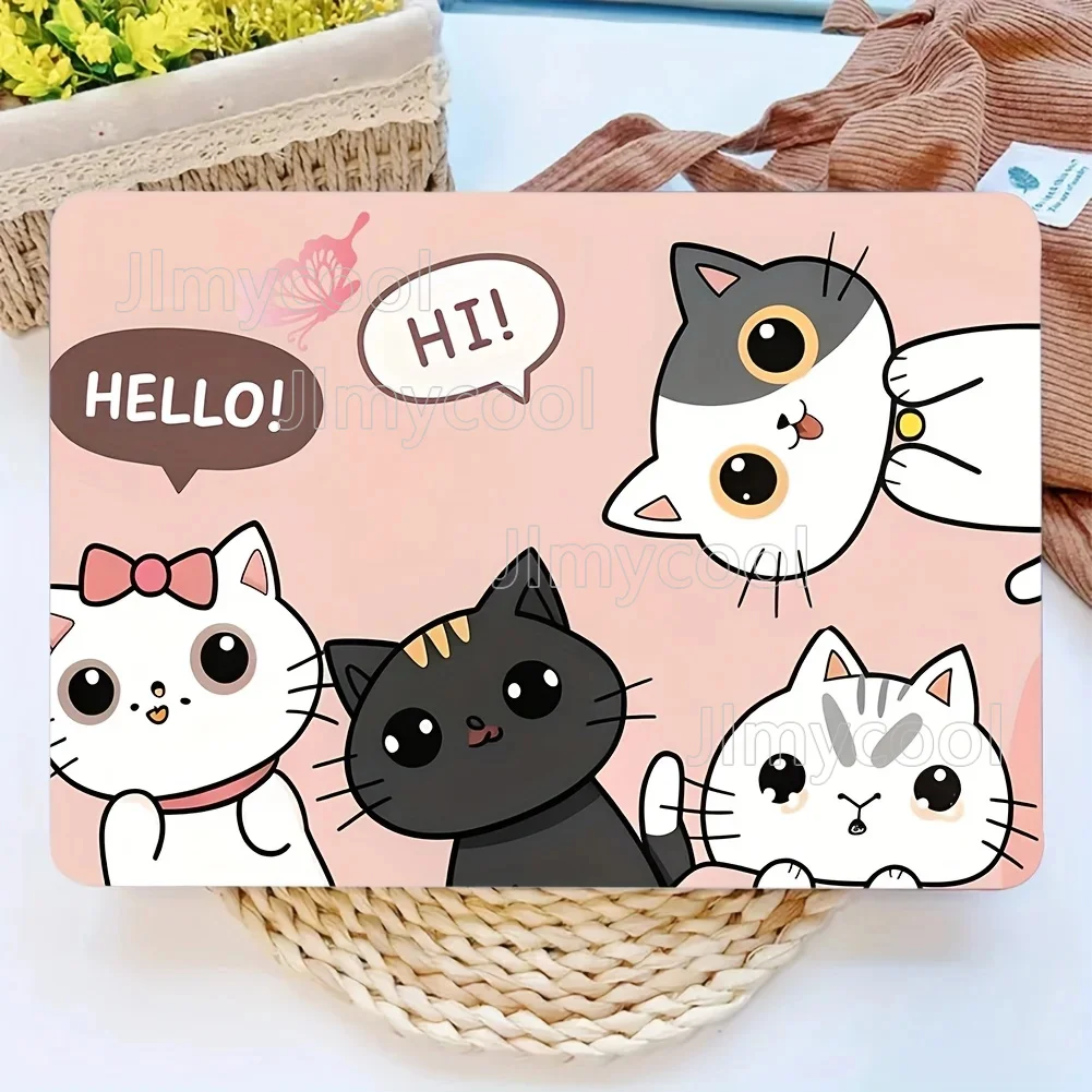 2 Piece HA HELLO Text Vinyl Laptop Case Cute Four Kittens Design Scratch Resistant Laptop Cover for 15.35 X 10.6 Notebooks
2 Piece HA HELLO Text Vinyl Laptop Case Cute Four Kittens Design Scratch Resistant Laptop Cover for 15.35 X 10.6 Notebooks