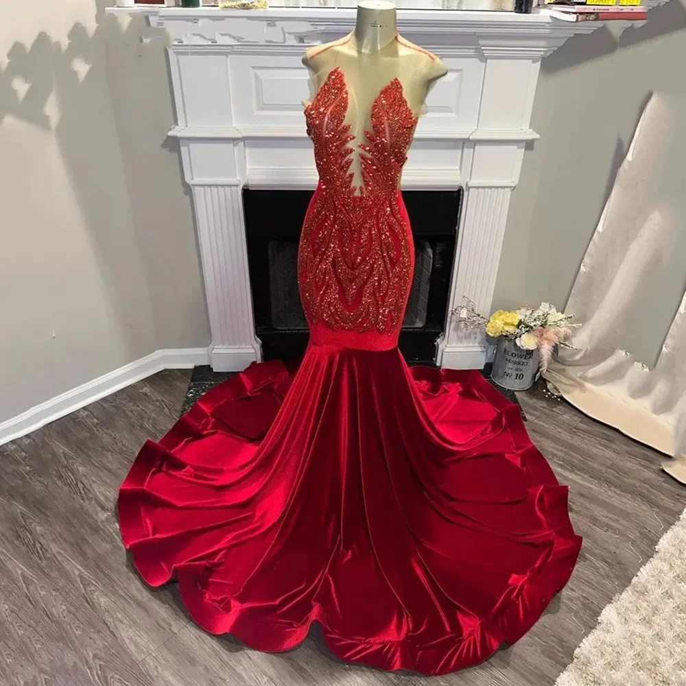 Elegant Deep V-Neck Prom Dresses Sleeveless Strapless Mermaid Floor Length Appliques Beading Formal Occasions Evening Gowns
Elegant Deep V-Neck Prom Dresses Sleeveless Strapless Mermaid Floor Length Appliques Beading Formal Occasions Evening Gowns