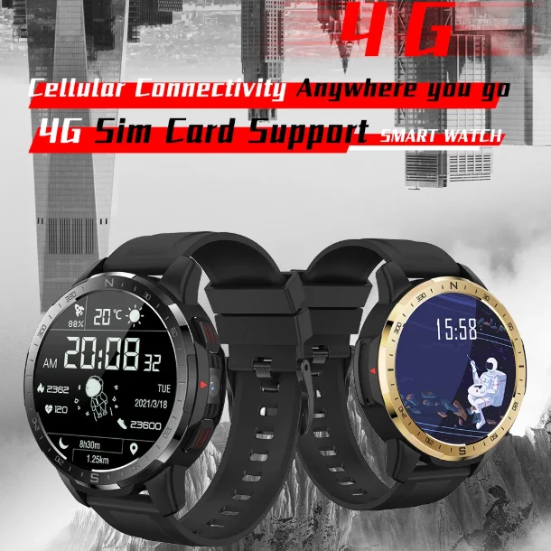 CT08 4G Smart Watch Android 9.1 OS Dual System 1000mah Battery 1.6 Inch 400*400 Screen Smartwatch 2GB 16GB GPS Wifi Watch Hours
CT08 4G Smart Watch Android 9.1 OS Dual System 1000mah Battery 1.6 Inch 400*400 Screen Smartwatch 2GB 16GB GPS Wifi Watch Hours