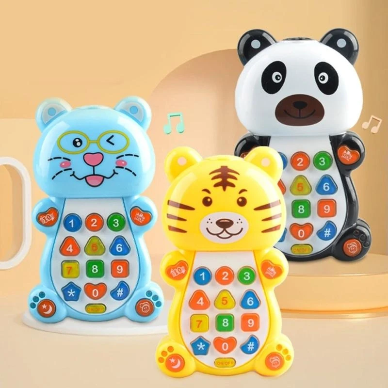 Toddler Music Phone Learning Toy with Cartoon Animal Imagination and Auditory Training Sensory Smartphone Toy
Toddler Music Phone Learning Toy with Cartoon Animal Imagination and Auditory Training Sensory Smartphone Toy