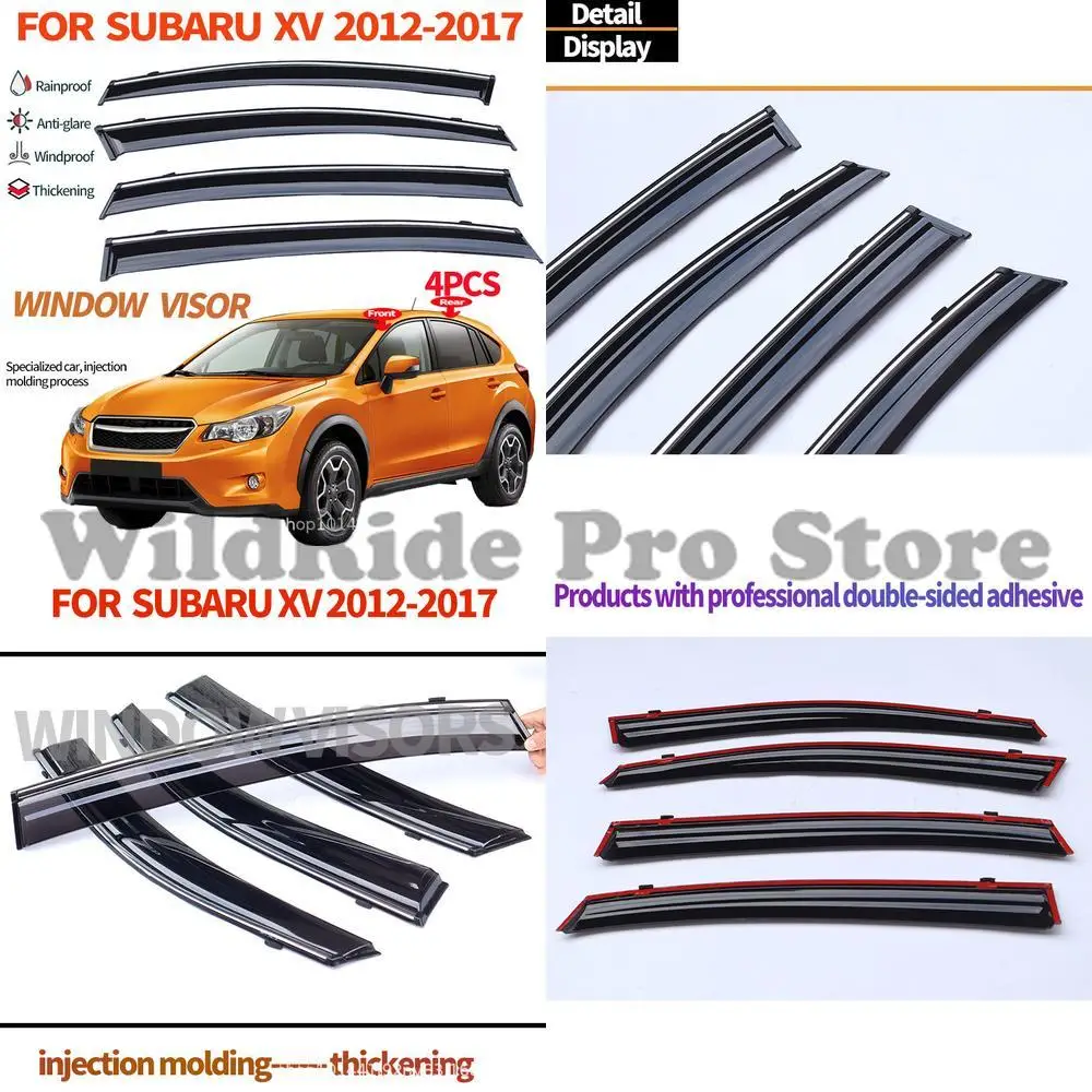 1 set For SUBARU Crosstrek GP XV 2012-2017 Rain Visor Side Window Deflector Modification
1 set For SUBARU Crosstrek GP XV 2012-2017 Rain Visor Side Window Deflector Modification