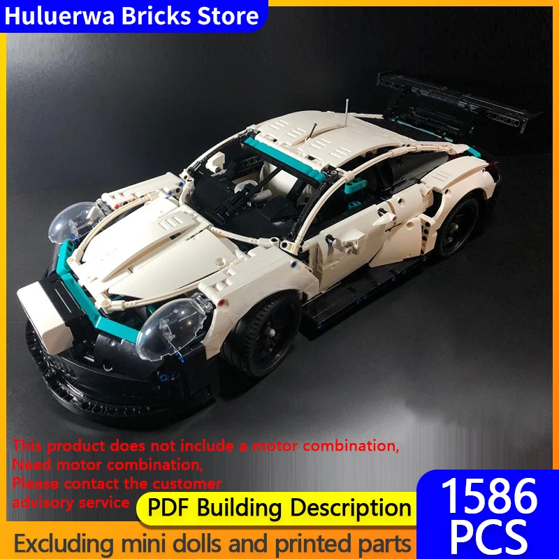 Модель скоростного гоночного автомобиля MOC, строительные кирпичи, RSR Powered Hypercar, модульная технология, подарки, праздник, сборка, детские игрушки, костюм
Модель скоростного гоночного автомобиля MOC, строительные кирпичи, RSR Powered Hypercar, модульная технология, подарки, праздник, сборка, детские игрушки, костюм