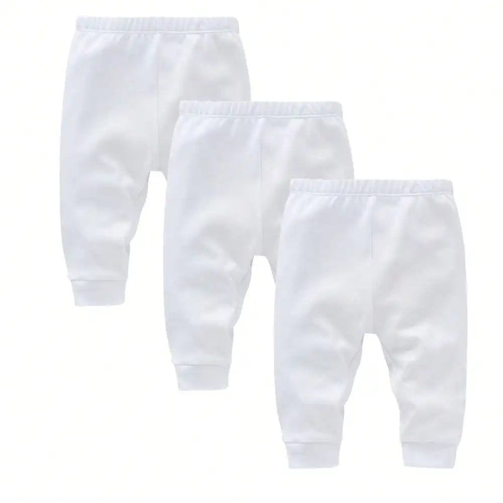 3 Pcs/lot Unisex Baby Pants 100% Cotton Solid White Black Design 0-24 Months Body Long Pants
3 Pcs/lot Unisex Baby Pants 100% Cotton Solid White Black Design 0-24 Months Body Long Pants