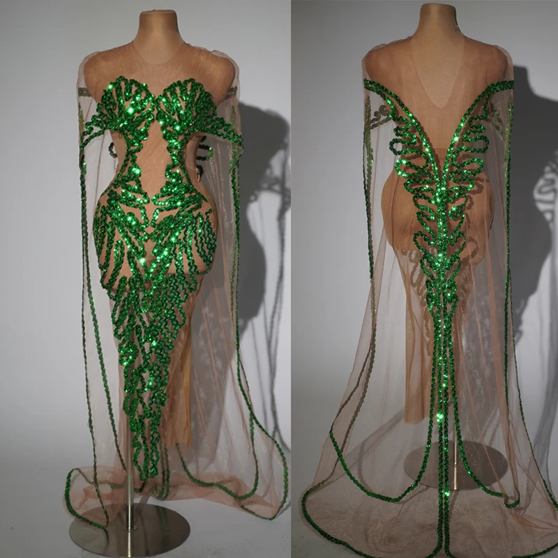 2024 Sexy Shining Mesh Evening Dress Nightclub Bar Dj Performance Stage Costumes Women Gogo Dancers Drag Queen Costumes DN19215
2024 Sexy Shining Mesh Evening Dress Nightclub Bar Dj Performance Stage Costumes Women Gogo Dancers Drag Queen Costumes DN19215