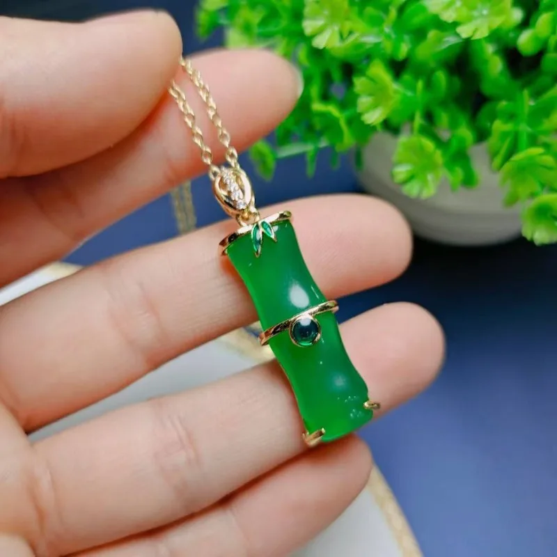 New Chinese Light Luxury Temperament Bamboo Pendant Exquisite Versatile Fashion Pendant
New Chinese Light Luxury Temperament Bamboo Pendant Exquisite Versatile Fashion Pendant