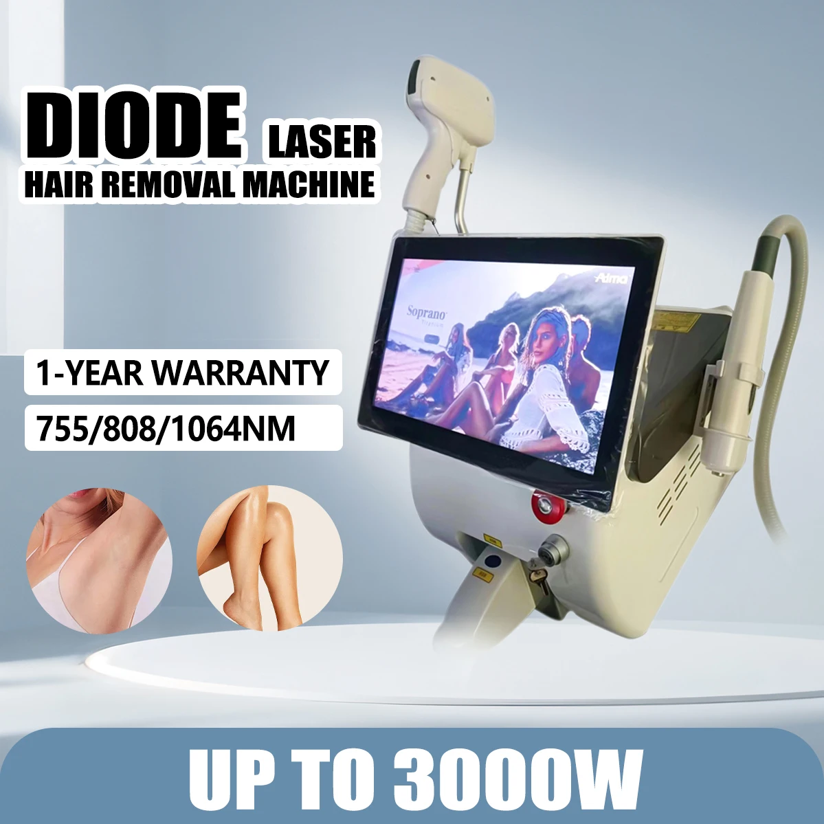 2025 2in1 Portable 808 Diode Hair Removal Machine 755 808 1064nm Refrigeration Painless Hair Removal Tattoo Removal
2025 2in1 Portable 808 Diode Hair Removal Machine 755 808 1064nm Refrigeration Painless Hair Removal Tattoo Removal