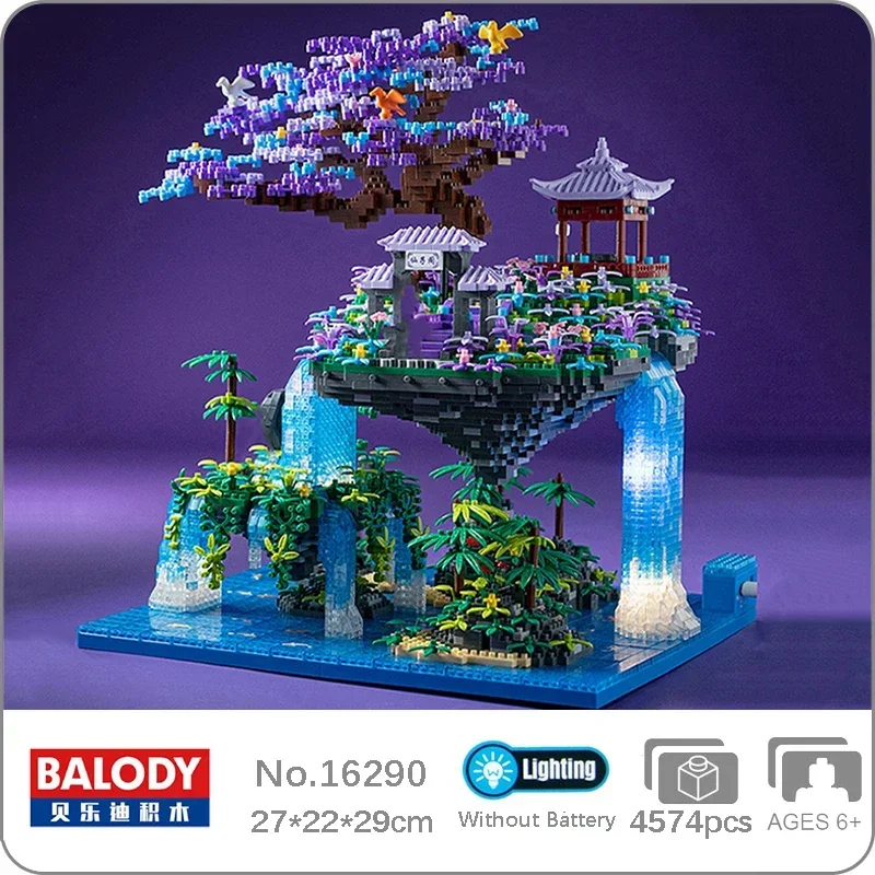 Balody 16290 World Architecture Pavilion Cloud Tree Island Waterfall Pool Light Mini Diamond Blocks Bricks Building Toy No Box
Balody 16290 World Architecture Pavilion Cloud Tree Island Waterfall Pool Light Mini Diamond Blocks Bricks Building Toy No Box