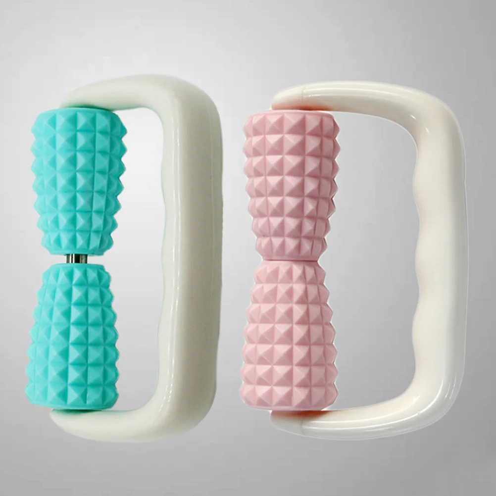 Massage Pink Ergonomic Plastic Hand Roller For Muscle Relief Body Massager Tool Relaxation Massager Manual Roller Tool
Massage Pink Ergonomic Plastic Hand Roller For Muscle Relief Body Massager Tool Relaxation Massager Manual Roller Tool