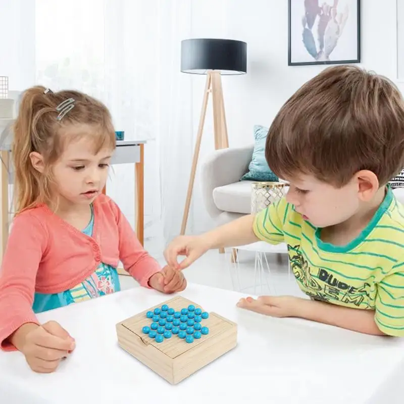 2 In 1 Chess Game Logic Wooden Children's Chess Kit Moderate Size Brain Teaser Game For Travel Outdoors Home School
2 In 1 Chess Game Logic Wooden Children's Chess Kit Moderate Size Brain Teaser Game For Travel Outdoors Home School