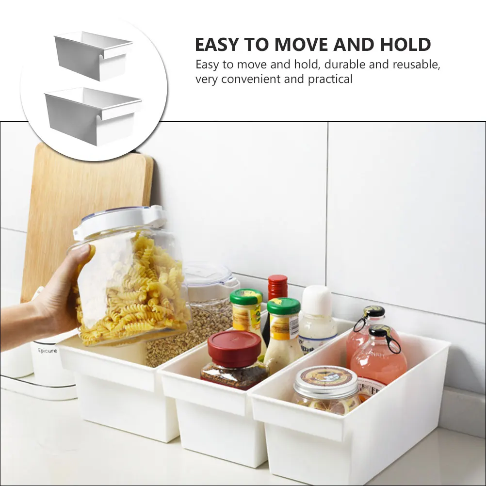 2 PCS Storage Box Cubes with Labels Containers Dividers Organizer Bins Plastic White Small Boxes
2 PCS Storage Box Cubes with Labels Containers Dividers Organizer Bins Plastic White Small Boxes