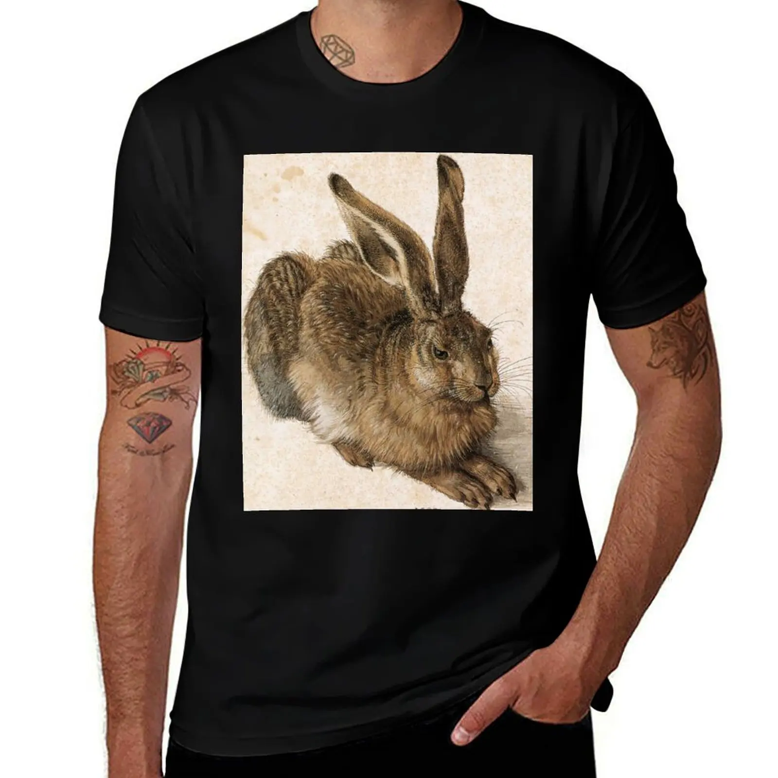 Young Hare by Albrecht Durer T-Shirt plus size tops luxury t-shirt clothes Short sleeve tee men
Young Hare by Albrecht Durer T-Shirt plus size tops luxury t-shirt clothes Short sleeve tee men