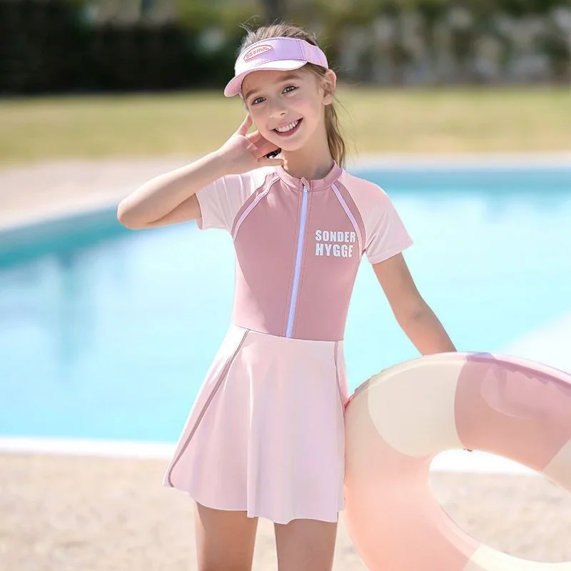 Children Swimwear 2026 New Cartoon One Piece Swimsuit with Shorts Summer Bathing Suit for Girls Beach Dress
Children Swimwear 2026 New Cartoon One Piece Swimsuit with Shorts Summer Bathing Suit for Girls Beach Dress