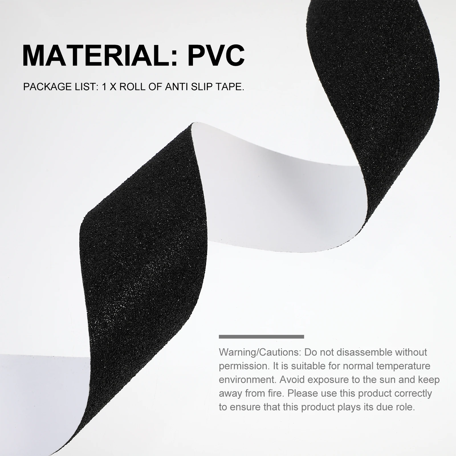 5M Anti Slip PVC Tape for Stairs Nonslip Wear Matte Thick Bathroom Pedal Road Safety Warning Construction Tools Parts 
5M Anti Slip PVC Tape for Stairs Nonslip Wear Matte Thick Bathroom Pedal Road Safety Warning Construction Tools Parts