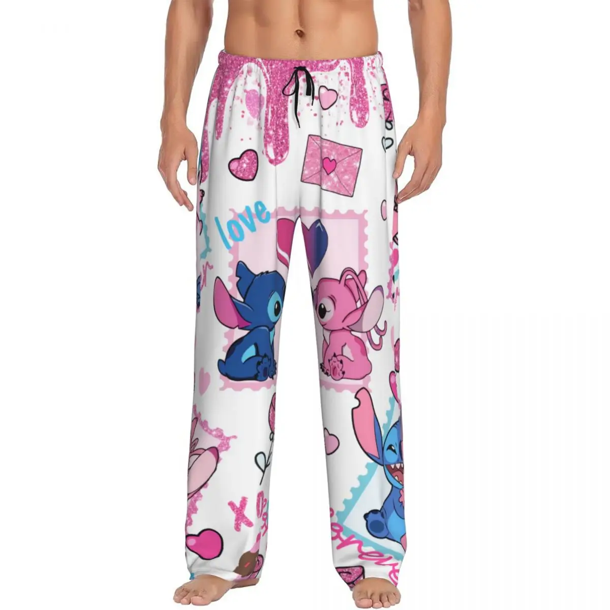 Custom Cartoon Anime Manga Stitch Pajama Pants Sleepwear Men Elastic Waistband Sleep Lounge Bottoms with Pockets
Custom Cartoon Anime Manga Stitch Pajama Pants Sleepwear Men Elastic Waistband Sleep Lounge Bottoms with Pockets